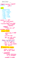 PY 361- Week 2 Notes