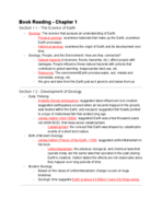 Week 1 and 2 Notes