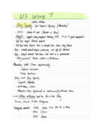 In Class Notes: Week 4