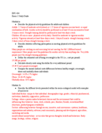 exam 1 study guide