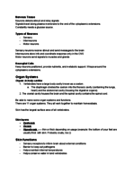 BLY 102 WEEK 5 NOTES