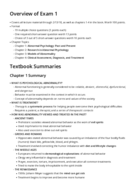 PSYC 3303, Exam 1 Study Guide