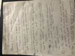 Week 6 notes