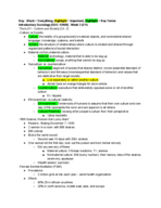 Intro to Sociology In-Class Notes Week 3