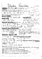 Statics Study Guide: Exam 1 (Chap 2-4)