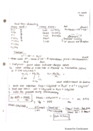 CHE 002A Week 4 Class Notes