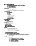Biology 002: Chapter 1 Notes