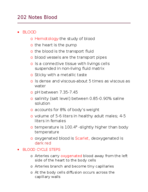 Blood and it's functions