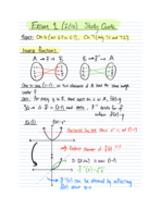 Study Guide for Exam 1