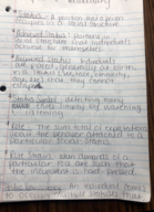 Soc 100 week 6 notes