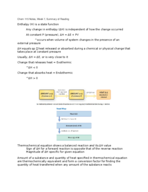Chem 115 Week 7 Notes