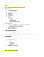GEOG 105 Week 3 Notes