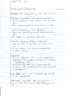 Deduction and Induction