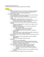 SOC 2189, Midterm Study Guide