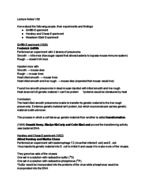 Bio 20A Week 4 Notes