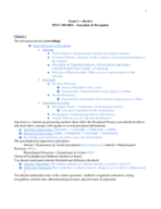 Exam 1 Study Guide