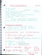 Math 181 Calc 2 Notes Week 2 and 3
