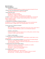 Study Guide Psych 232