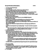 World History Notes Week 6 