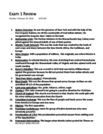Exam 1 Study Guide