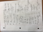 Week 6 notes