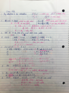 Japanese 2A, Week 6