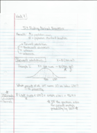 Statistics 2810, Week 4 Notes 