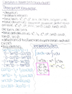 Calculus 2 Study Guide #1 (Integrals)