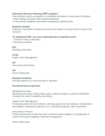 Business process and functions