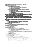 History of Life Notes (first week)