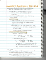 Chapter 5: Supply and Demand