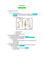 weekly notes