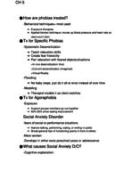 Abnormal Psychology Week 6 Notes