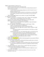 Lecture 6 and Chapter 6