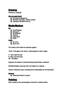 Intro to the visual arts week 5