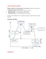 CHE102 Week 4 Class Notes