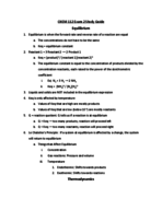 CHEM 112 Exam 2 Study Guide