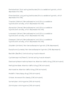 Pharm study questions for Exam 2