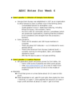 AESC 20250 Notes for Week 6
