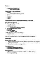 Week 7 Notes