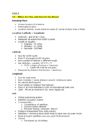 GEOG 105 Week 4 Notes