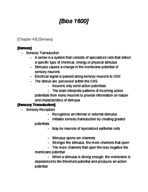 Bios 1600, week 7 notes