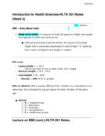 HLTH- 201 week 2 notes 