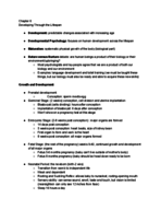 Psychology 100 Week 7 notes