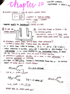 PHYS 5B Study Guide - Midterm 1