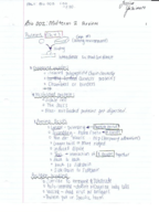 Midterm 2 Review: Ch. 3-5