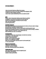 week 6 communication notes
