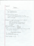 Statistics 2810, Week 6 Notes 
