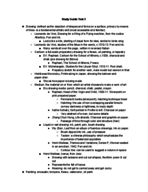 Test 2 Study Guide- Art Appriciation
