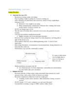 Abnormal Psychology Week 8 notes